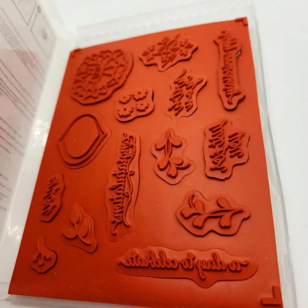 Stampin Up So In Love Cling Stamp Set Unmounted Anniversary Wedding Shower